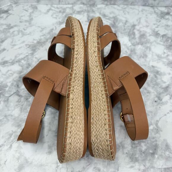 COLE HAAN Women's Size 8.5 Cloudfeel Tilden Ankle Pecan Brown Strap Sandals - Picture 7 of 16